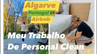 MEU TRABALHO NOS APTS DO AIRBNB NO ALGARVE REALIDADE DO IMIGRANTE EM PORTUGAL [upl. by Gee]