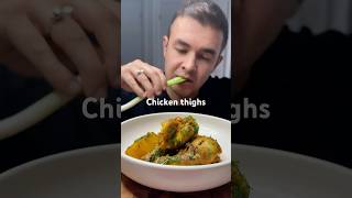 Chicken thighs amp potatoes 🥔 with aromatic spices chef asmrfood fypシ゚viral foodvlog eatingshow [upl. by Vasti677]