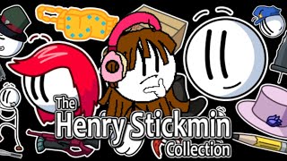 Playing The Henry Stickmin collection for the last time  Gameplay livestream [upl. by Ynnep]