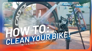 HOW TO Wash your Bike with a Pro Mechanic [upl. by Urina]