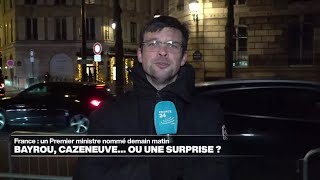 Qui sera nommé Premier ministre en France  • FRANCE 24 [upl. by Annohsak]