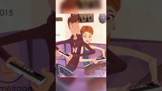 Historia de 2 Parejas  Él se Casó con Ella Pero Ella lo Ignoró cartoon cartoonmovie movierecap [upl. by Attenohs863]