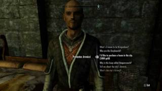 Whiterun Chest Glitch skyrim gaming [upl. by Eleinad989]