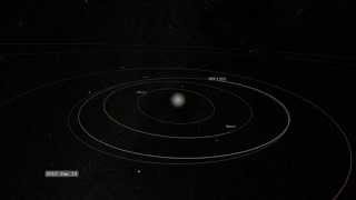 ISEE3 International SunEarth Explorer Orbit Oblique View [upl. by Hakeber]