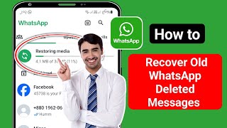 How to recover deleted chats on whatsapp without backup  how to recover deleted chats [upl. by Henrieta]