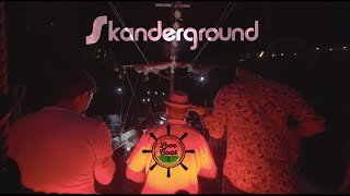 Skander on Boat  Guarda che luna LIVE [upl. by Erdreid]