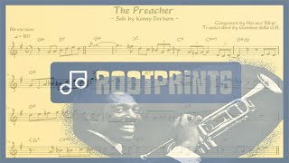 The Preacher  Kenny Dorhams Trumpet Solo Bb  PDF Available [upl. by Ellatsirhc]