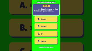 Advanced English Grammar Test  TEST 45 englishgrammar quiz toefl ielts [upl. by Marthe423]