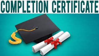 4 Completion Certificate  Collectiva Knowledge Academy [upl. by Uah]