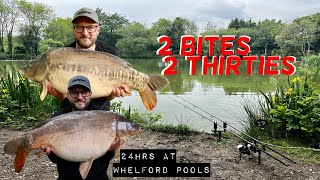 2 Bites 2 Thirties  Whelford Pools Top Lake  Martyns Angling Adventures [upl. by Katerine]