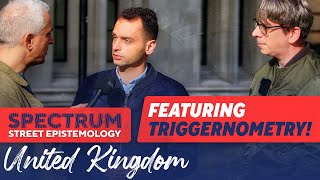 Triggernometry Hosts Konstantin Kisin amp Francis Foster Play Spectrum Street Epistemology [upl. by Dnanidref]