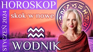 WODNIK horoskop na styczen2024 Skok w nowe [upl. by Tatum]