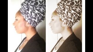 How to tie a Turban Headwrap styles  JaMexicanBeauty  iamLindaElaine [upl. by Yvon]