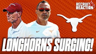 1 Texas DOMINATES Oklahoma Sark WANTS Top Recruiting Class  Massive Visit List for UGA Game [upl. by Eahsram]