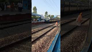 Morinda railway station 🚉 trending reels youtube viral railway [upl. by Asilanna906]