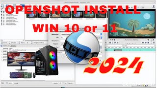 OpenShot Video Editor How to Install Linux Mac amp Windows [upl. by Ailati]