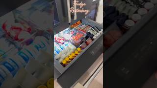 Fridge Restocking amp Organizing asmr fridge fridgeorganization asmrsounds shorts viral [upl. by Htenywg1]