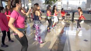 Lamento Boliviano  Bachata  Zumba R with Lynn 5 [upl. by Arakal806]