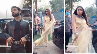 Surbhi Chandna amp sharad Malhotra off Screen Masti On the set Naagin 5 [upl. by Enoryt796]