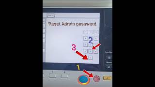 Konica minolta 368 BW Reset Admin Password [upl. by Zimmer]