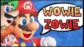 Mario and Friends say WOWIE ZOWIE 😲 Super Mario Bros Wonder [upl. by Nortal383]