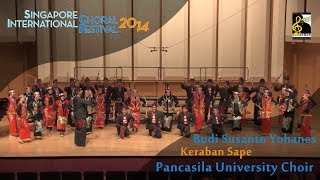 Pancasila University Choir  Keraban Sape [upl. by Firooc562]