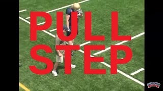 Teach Offensive Linemen the Pull Step  Football 2016 20 [upl. by Steinway]