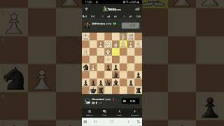 Bullet chess against 2100 player Blundered my full queen on c7 but he didnt see it😂 [upl. by Neelrahs]