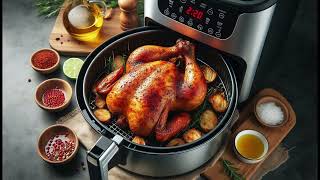 The Ultimate Air Fryer Roast Chicken Recipe [upl. by Taryne518]