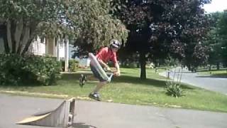 razor micro scooter riding old [upl. by Kipper]