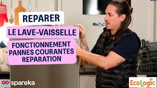 Réparer un lavevaisselle  Fonctionnement pannes courantes et réparation [upl. by Naivad]