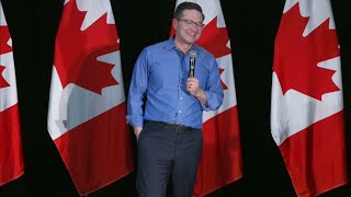 Conservative Leader Pierre Poilievre addresses supporters in Clarenville NL – February 23 2023 [upl. by Flower]