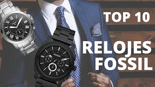 🔥 TOP 10  RELOJES de hombre FOSSIL al MEJOR PRECIO 2022  Qué regalar para un hombre 🟦 [upl. by Terrijo]