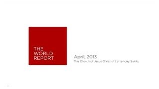 April 2013 World Report [upl. by Cecilla]