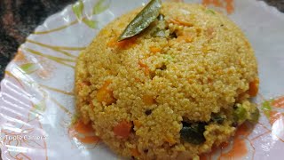 broken wheat upma  best weightloss recipe for breakfast  cook with thara [upl. by Normi]