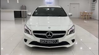 Mercedes Benz CLA180 R18 BI Revcam 2014 White  SKP8927J [upl. by Nnaeitak]