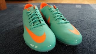 New CR7 Boots Nike Mercurial Vapor VIII BlueOrange  Unboxing by Fussballboys [upl. by Noillid564]