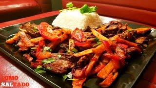 LOMO SALTADO PERUANO  DELICIOSO [upl. by Annaeirb]