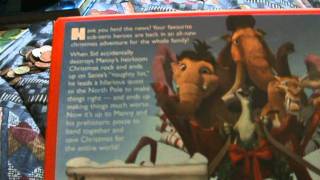 Ice Age A Mammoth Christmas Dvd Unboxing [upl. by Reltuc]