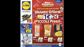 Volantino Lidl dal 22 al 28 aprile 2024 in anteprima [upl. by Aihsened]