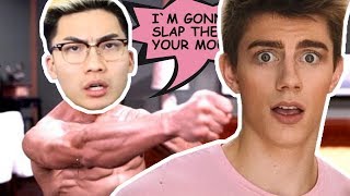 Ricegum EXPOSED by Chance Sutton 🤷 RICEGUM vs TEAM 10 Drama Fight [upl. by Suirradal229]