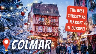 COLMAR FRANCE  Visiting the BEST Christmas market in Europe in 2022 [upl. by Nref567]