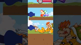 The Great Mario vs Bowser Showdown – Protecting Peach and the Gems [upl. by Georgina]