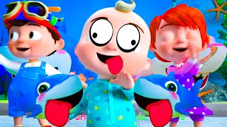 CoComelon Baby Shark Song Fanny Facial Expressions  babyshark animation cartoon [upl. by Enoj61]