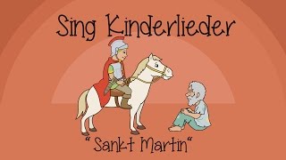 Sankt Martin  Kinderlieder zum Mitsingen  Sing Kinderlieder [upl. by Marilee]