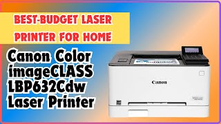 Canon imageCLASS LBP632Cdw  Mobile Ready Color Laser Printer [upl. by Atnek]