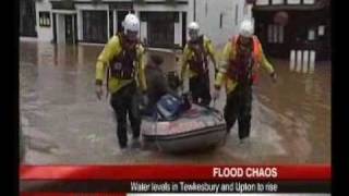 July 2007Gloucestershire floods BBC Pt 2 [upl. by Sinclare]