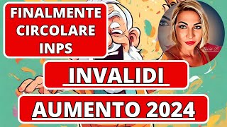 🏆 Aumento Pensioni Invalidi Ufficiale 2024 💰 [upl. by Ahael16]