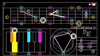 OVERTONE 2 b6 IV  Heptatonic modes for the hexatonic Scriabin Mistic Chord Prometheus scale [upl. by Ettenahs]