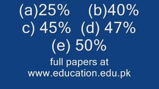 IIU BCS International Islamic University Islamabad Computer Science Admission Test sample paper [upl. by Zile174]